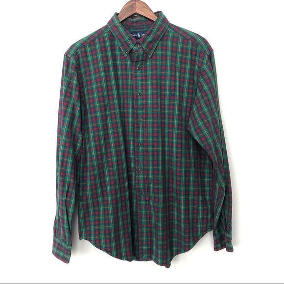 Ralph Lauren Other - Ralph Lauren Plaid Long Sleeve Button-Up